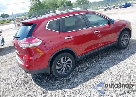 2016 Nissan Rogue Sl from USA, damaged, VIN 5N1AT2MTXGC867762